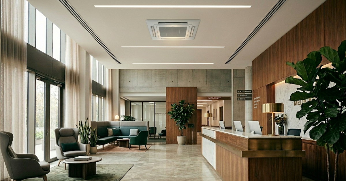 AC DAIKIN INVERTER _ NON INVERTER R32 Distributor Daikin Indonesia - Permata Teknik wallpaper lobby