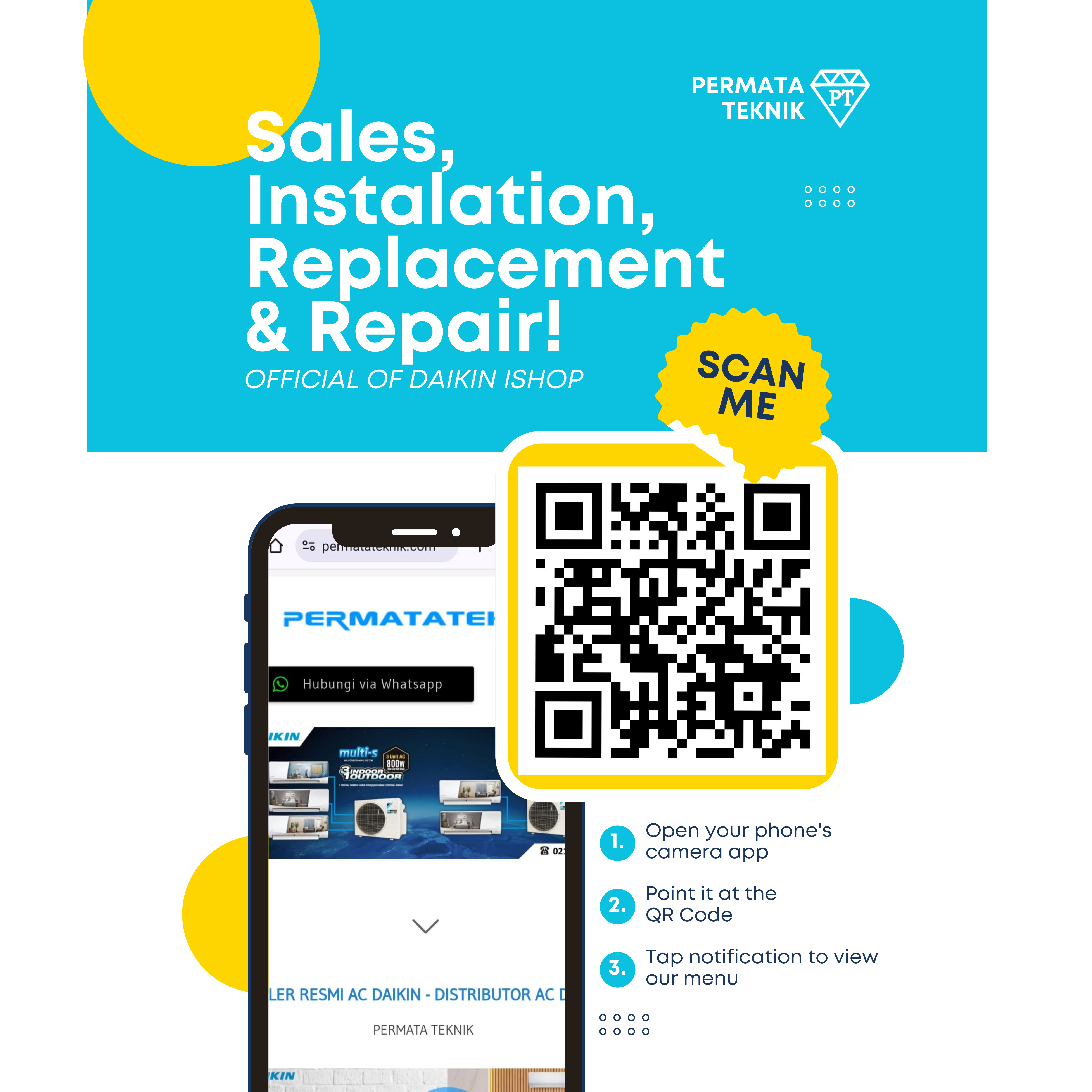 Permata Teknik - Distributor Daikin - ISHOP- Web