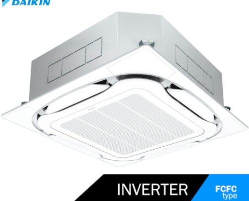 AC Daikin Inverter Cassette R32 - Roundflow 514x435