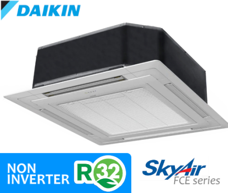 DAIKIN-Cassette-Non-Inverter-R32-FCE-Type