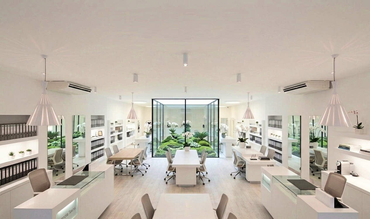 AC Daikin Inverter R32 - Ceiling Suspended Wallpaper Permata Teknik Daikin Indonesia Kantor