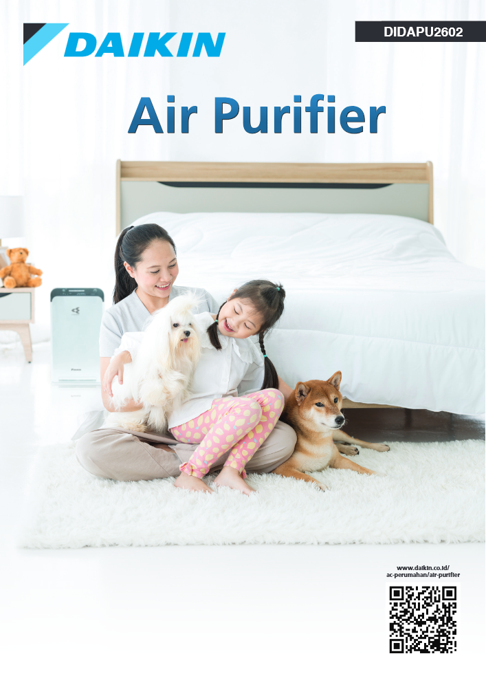 Cover AC Daikin Air Purifier - Filter Udara - Standing